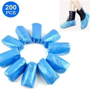 200Pcs Disposable Boot and Shoe Covers for Floor, Carpet, Shoe Protectors, Durable Non-Slip